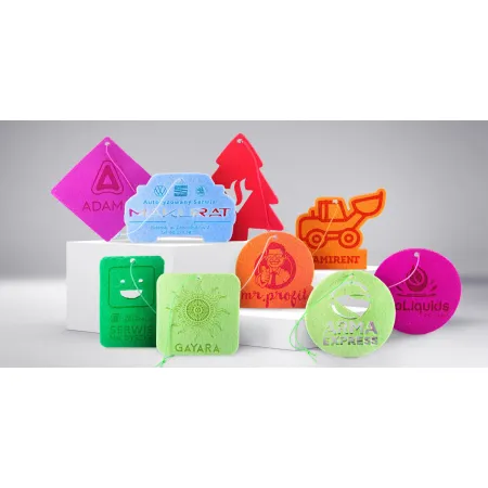 Filcowe zawieszki zapachowe z twoją wersją reklamy